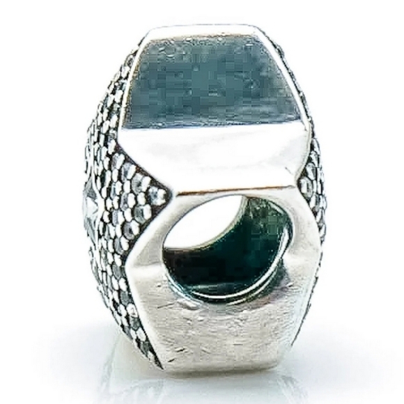 PANDORA Wishing Star Sterling Silver Charm With Clear Zirconia - Picture 3 of 6